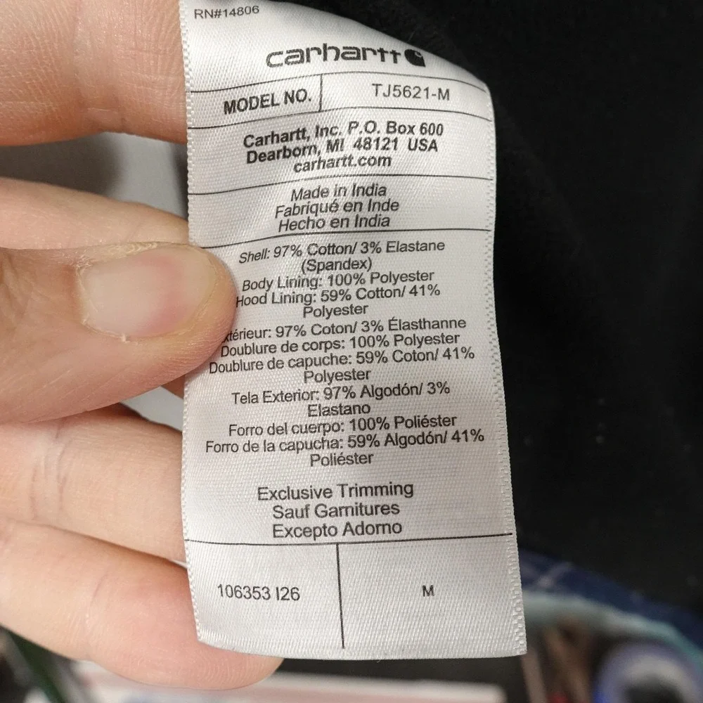 Carhartt jacket mens